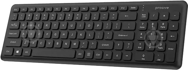 Клавиатура беспроводная Proove Classic Code (KBCD00003001) black - фото 2 Клавиатура беспроводная Proove Classic Code (KBCD00003001) black - фото 2
