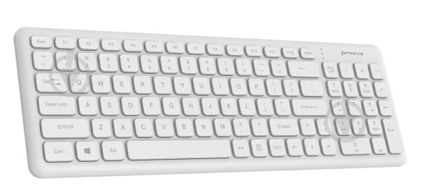 Клавиатура беспроводная Proove Classic Code (KBCD00003002) white - фото 2