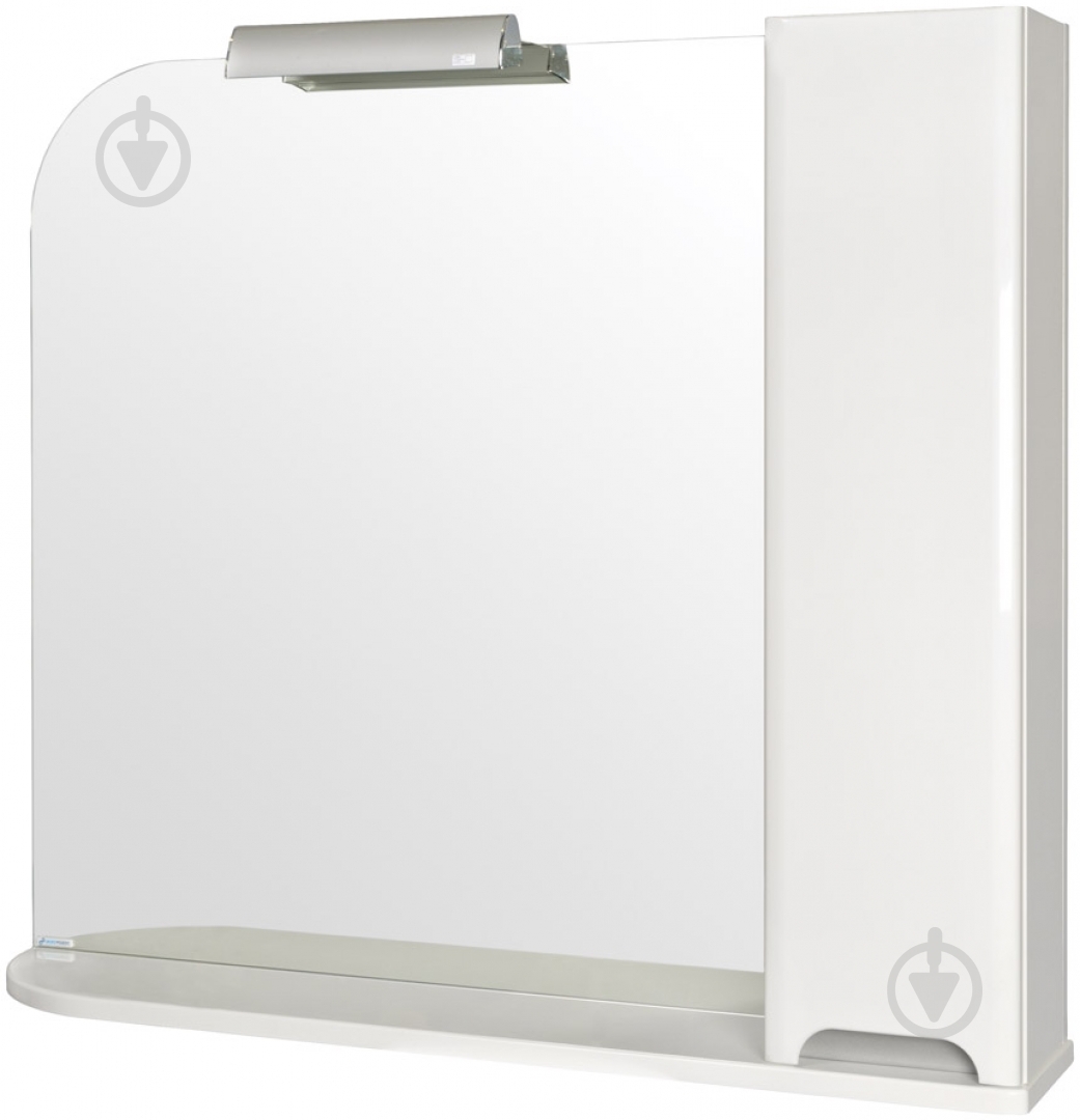 Зеркало со шкафчиком Aqua Rodos Бостон 95 шкафчик справа - фото 1