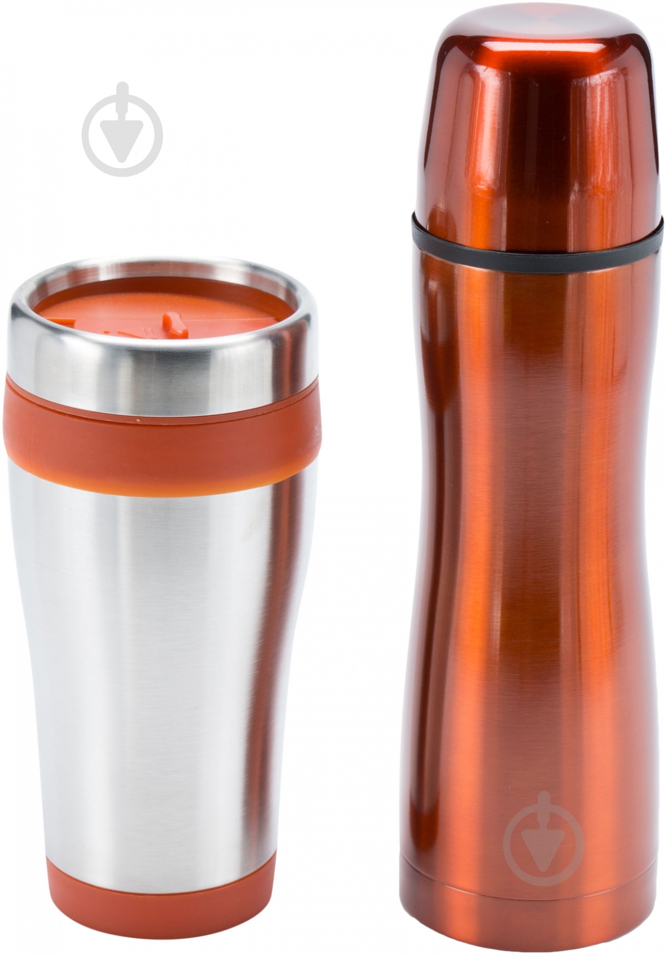 Набір для чаю Flamberg термос 0,47 л з термочашкою 0,45 л - фото 1