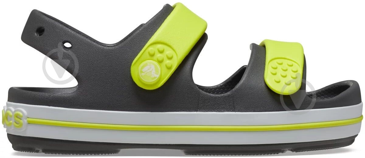 Сандалии Crocs Crocband Cruiser Sandal T SG/Ac 209424-1NJ р.27/28 серый - фото 1