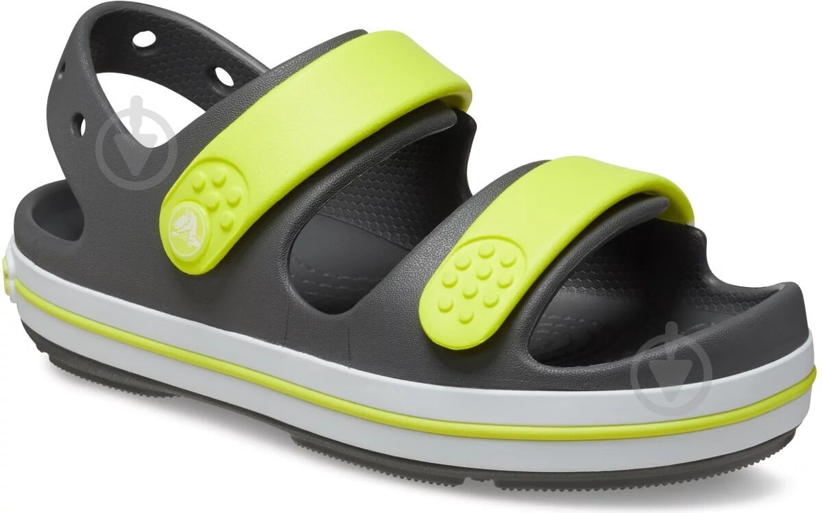 Сандалии Crocs Crocband Cruiser Sandal T SG/Ac 209424-1NJ р.27/28 серый - фото 2