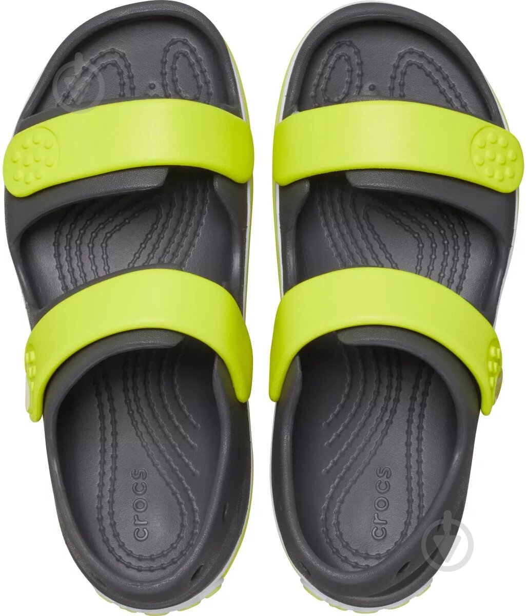 Сандалии Crocs Crocband Cruiser Sandal T SG/Ac 209424-1NJ р.27/28 серый - фото 5