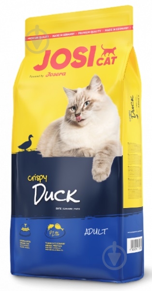 Корм Josera JosiCat Crispy с уткой 650 г - фото 1