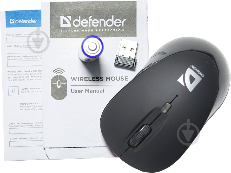 Мышь Defender Dacota Nano MS-155 (52155) black - фото 11