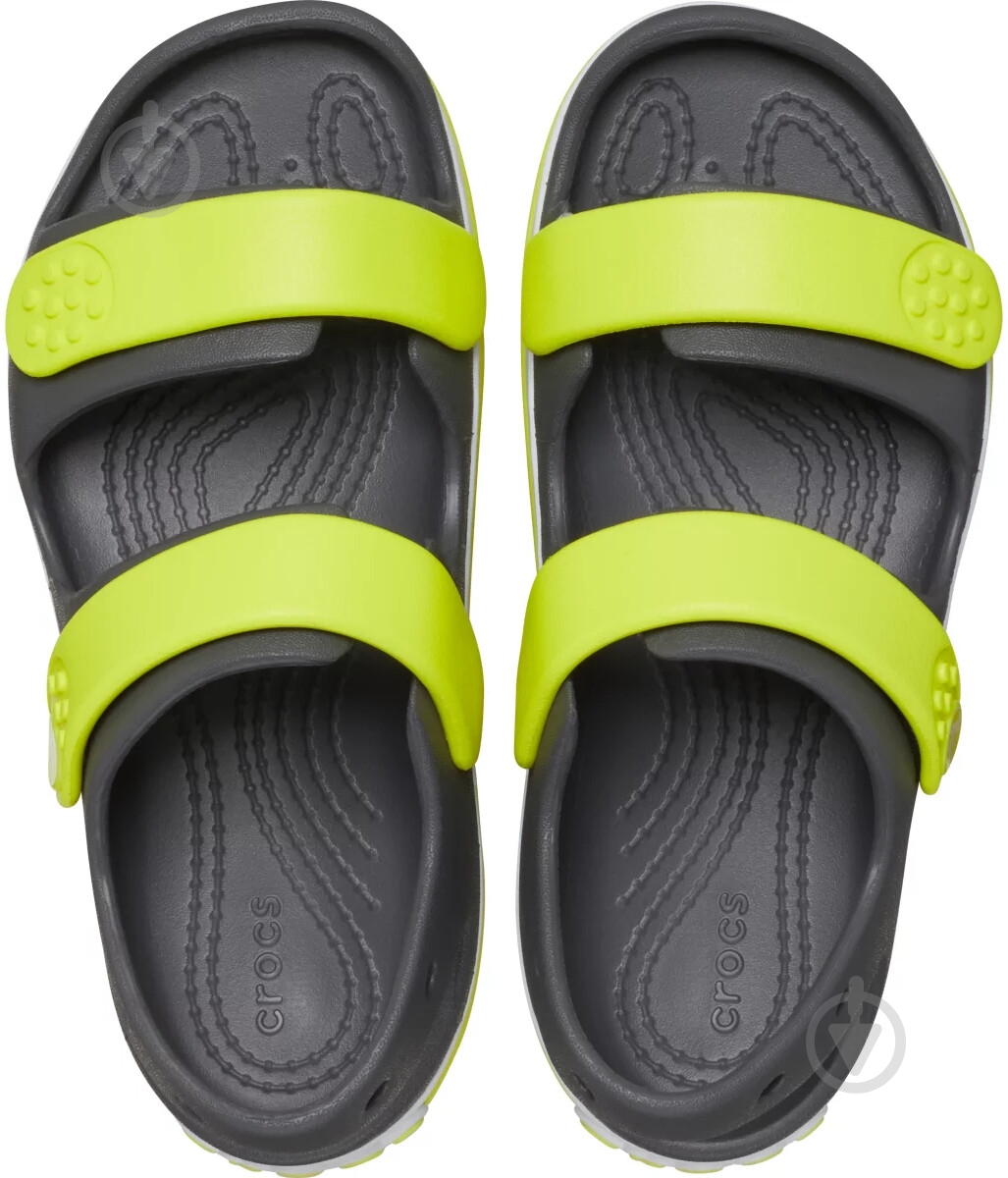 Сандалии Crocs Crocband Cruiser Sandal T SG/Ac 209424-1NJ р.25/26 серый - фото 5