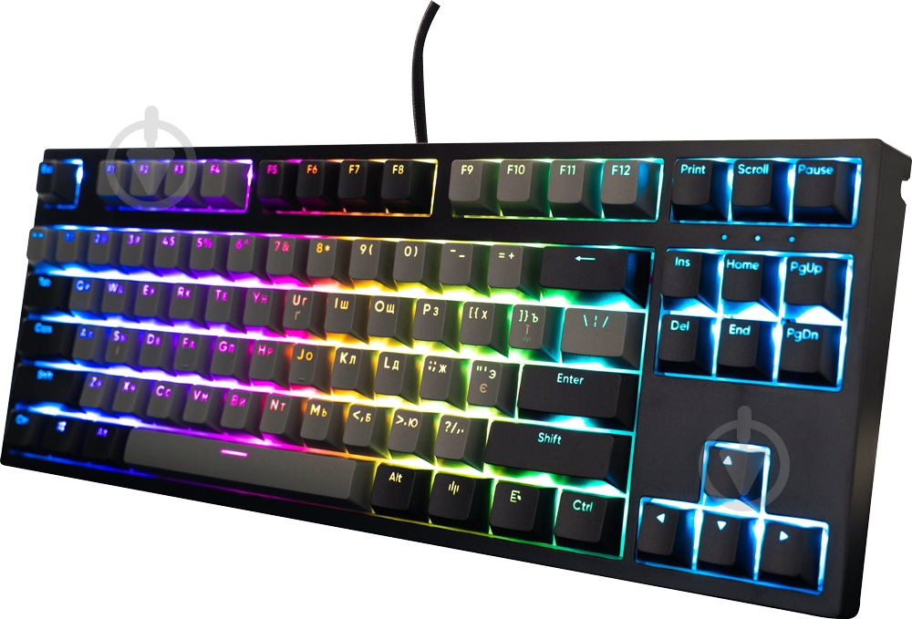 Клавіатура ігрова Dark Project Pro KD87A PBT Gateron Optical 2.0 Red (DP-KD-87A-004110-GRD) - фото 4