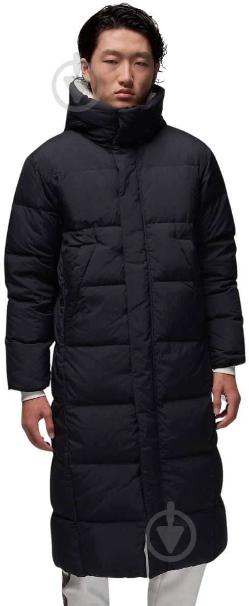 Куртка-парка мужская зимняя Jordan J FLIGHT DOWN PARKA FV7269-010 р.M черная - фото 1