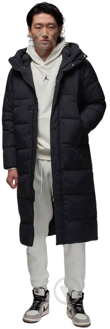 Куртка-парка мужская зимняя Jordan J FLIGHT DOWN PARKA FV7269-010 р.M черная - фото 2