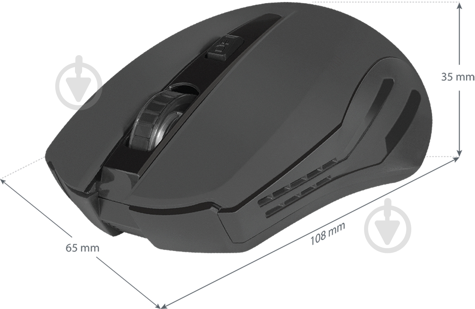 Миша Defender Datum MM-355 (52355) black - фото 10