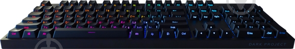Клавіатура ігрова Dark Project Pro KD104A ABS Gateron Optical 2.0 Red (DP-KD-104A-000210-GRD) - фото 4