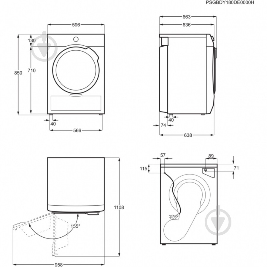 Сушильная машина AEG TR959M6SU - фото 2