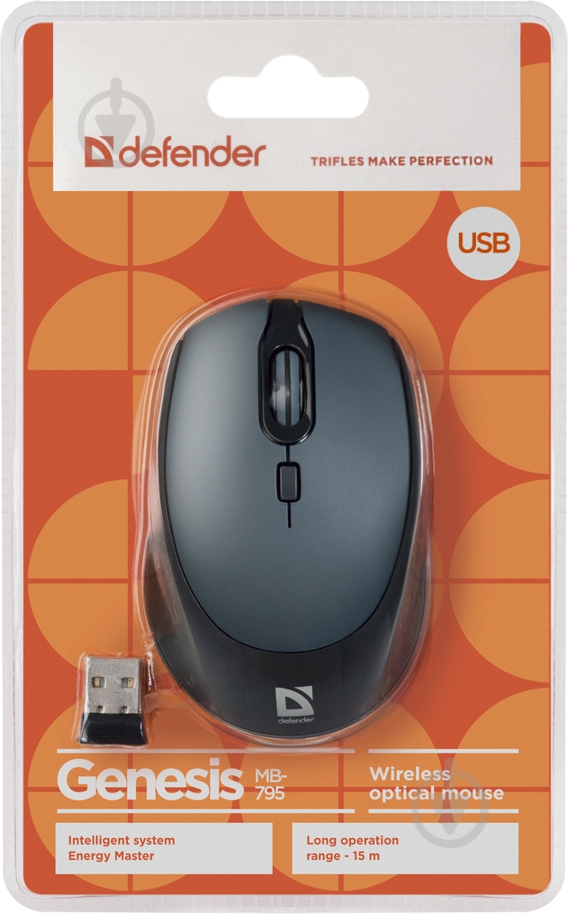 Мышь Defender Genesis MB-795 (52797) black - фото 10