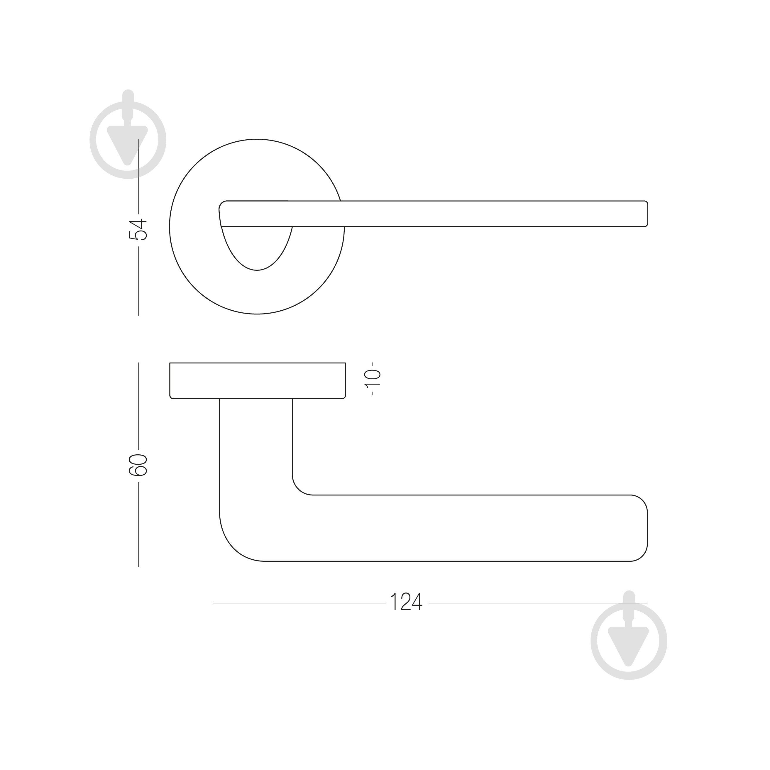Ручка на розетке MVM Z-1809 MN сатин никель - фото 3 Ручка на розетке MVM Z-1809 MN сатин никель - фото 3