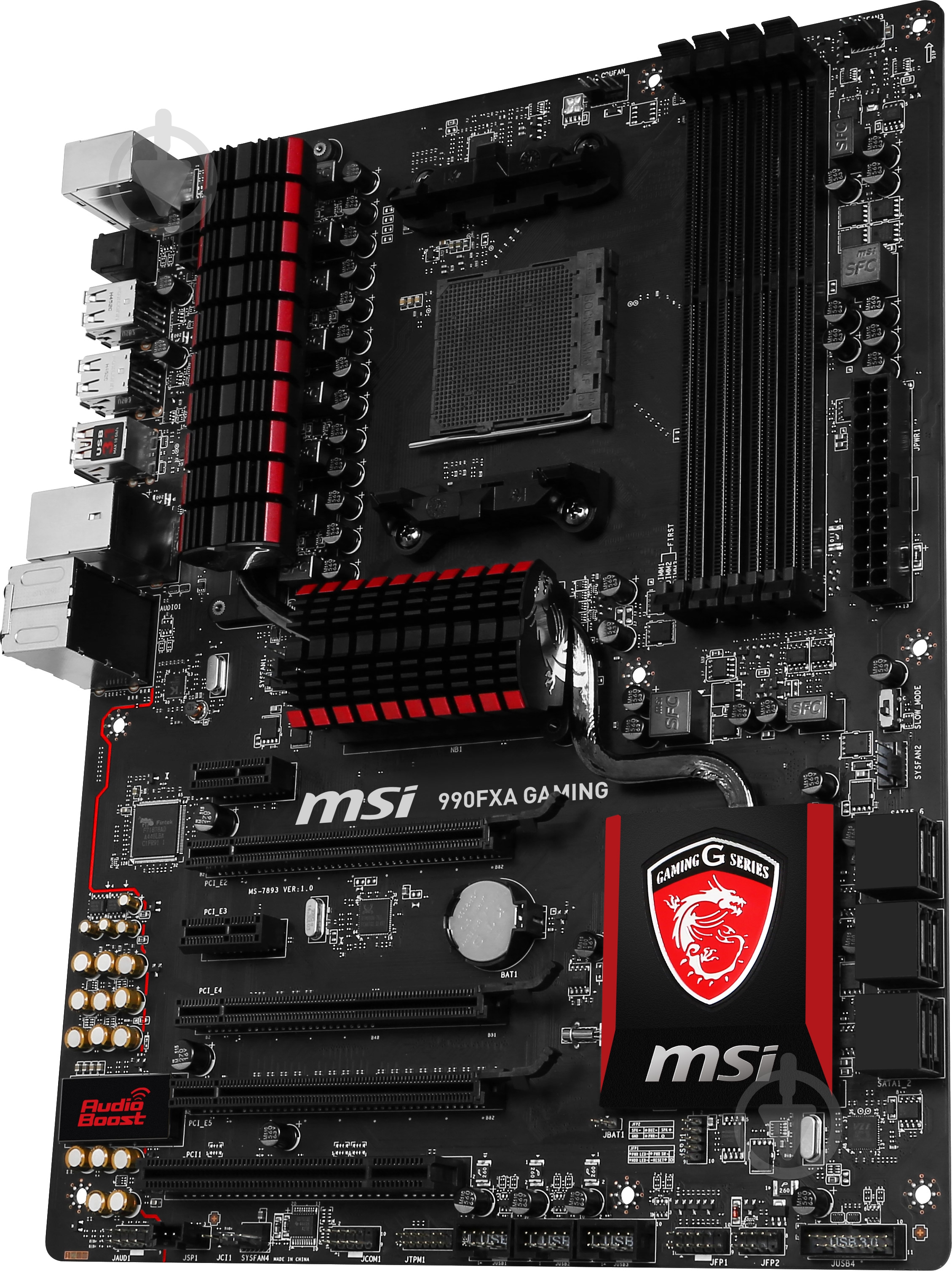 Материнська плата MSI 990FXA_GAMING (Socket AM3+, AMD 990FX, ATX) - фото 3 Материнська плата MSI 990FXA_GAMING (Socket AM3+, AMD 990FX, ATX) - фото 3