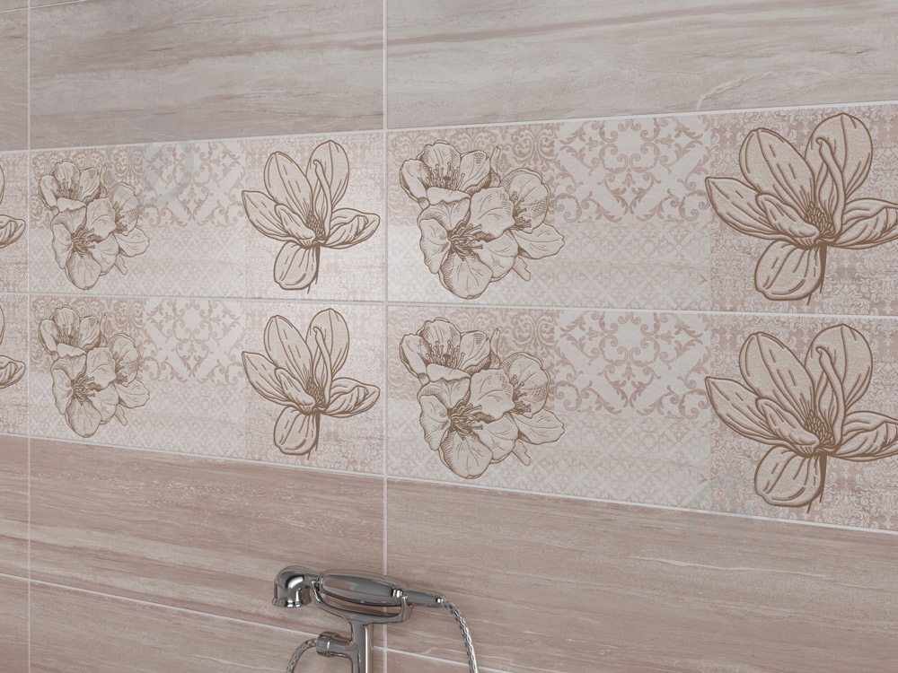 Декор Cersanit Marble room inserto patchwork 20x60 cм - фото 2