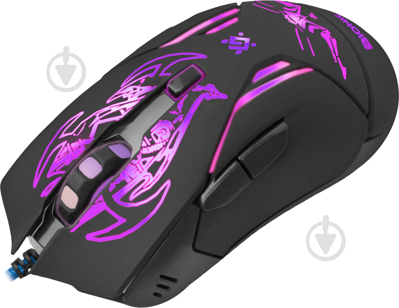 Миша Defender Bionic GM-250L + коврик black - фото 5