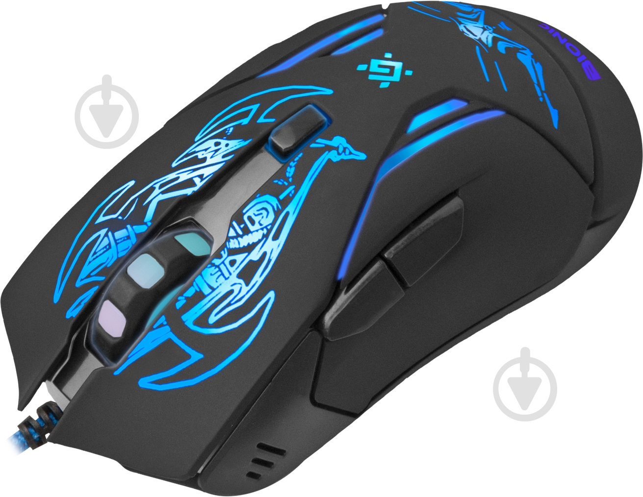 Миша Defender Bionic GM-250L + коврик black - фото 6