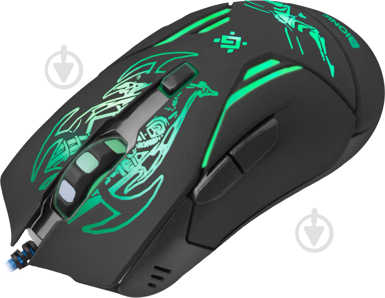 Миша Defender Bionic GM-250L + коврик black - фото 7