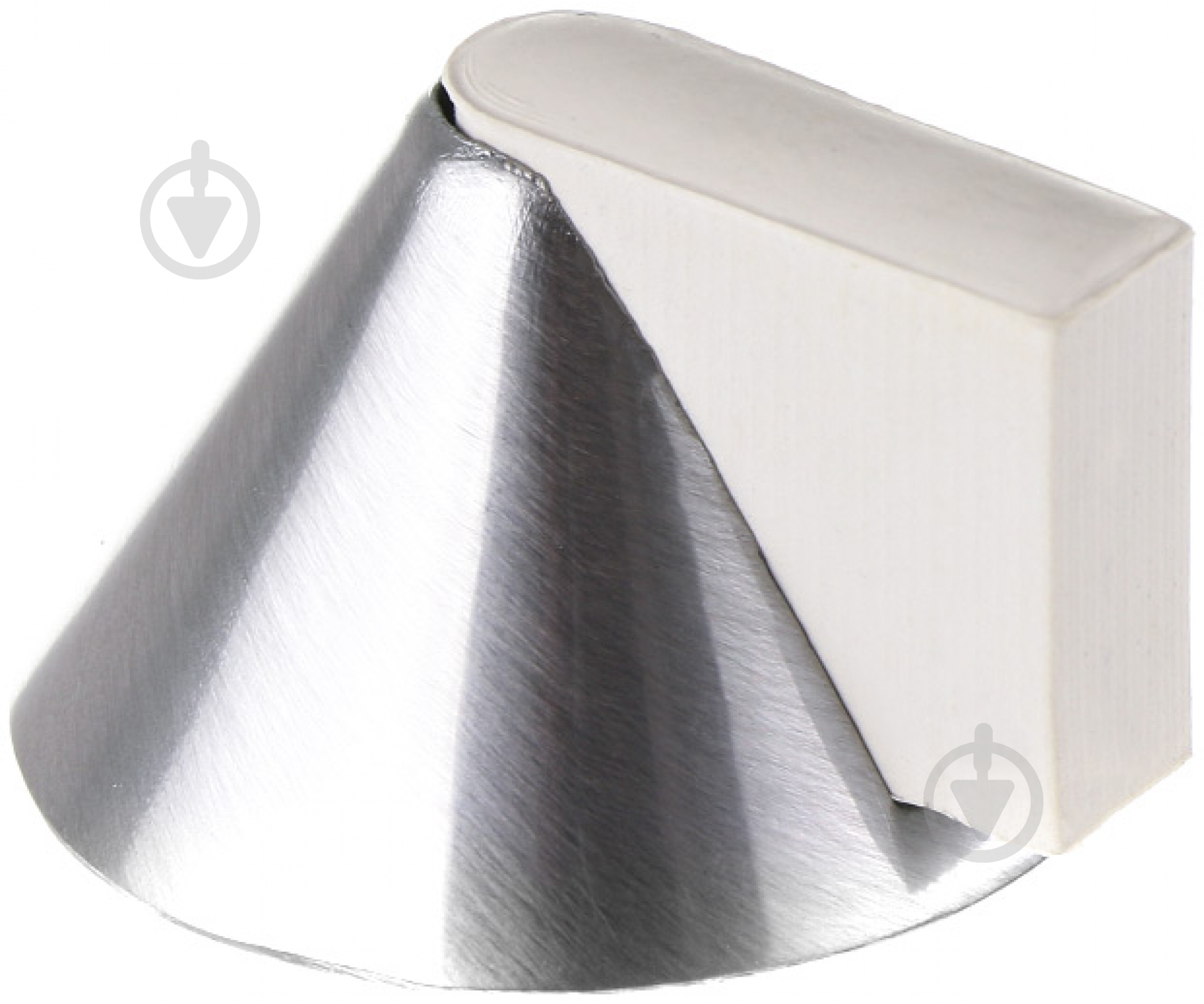 Стопор дверной конус 1449 матовый хром - фото 1