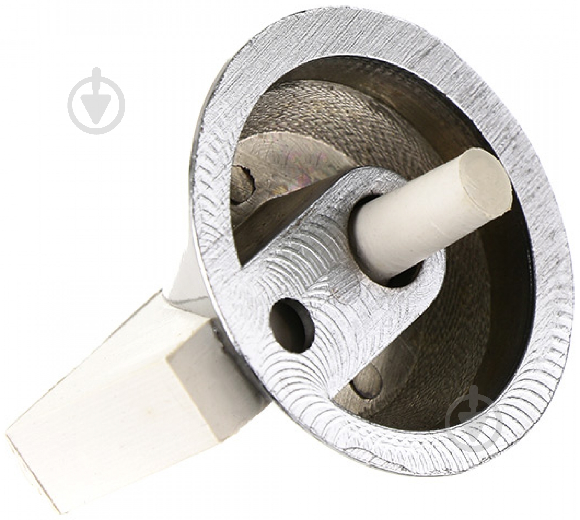 Стопор дверной конус 1449 матовый хром - фото 2