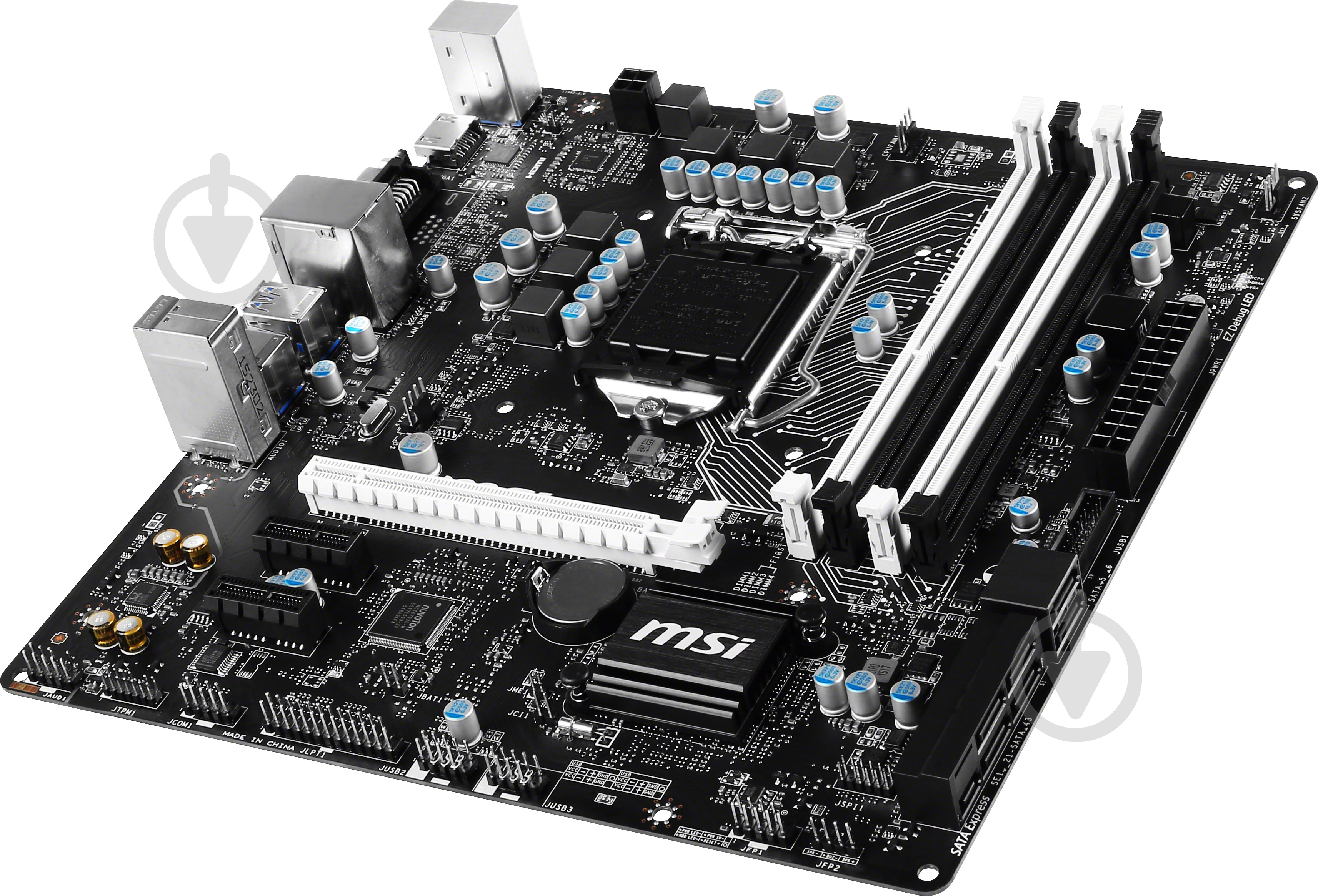 Материнская плата MSI B150M_BAZOOKA (Socket 1151, Intel B150, mirco ATX) - фото 3