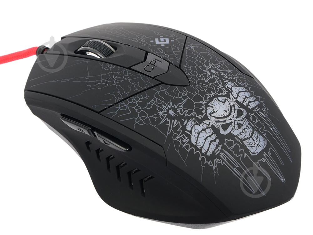 Мишка Defender Doom Fighter GM-260L (+килимок) black - фото 3 Мишка Defender Doom Fighter GM-260L (+килимок) black - фото 3