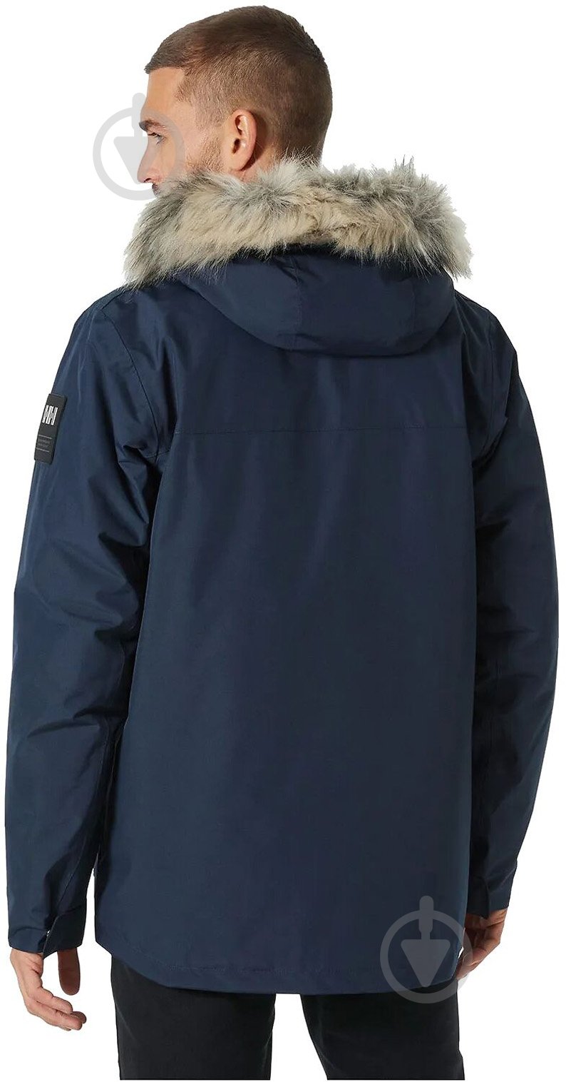 Куртка-парка мужская Helly Hansen Coastal 53995-597 р.2XL синий - фото 4