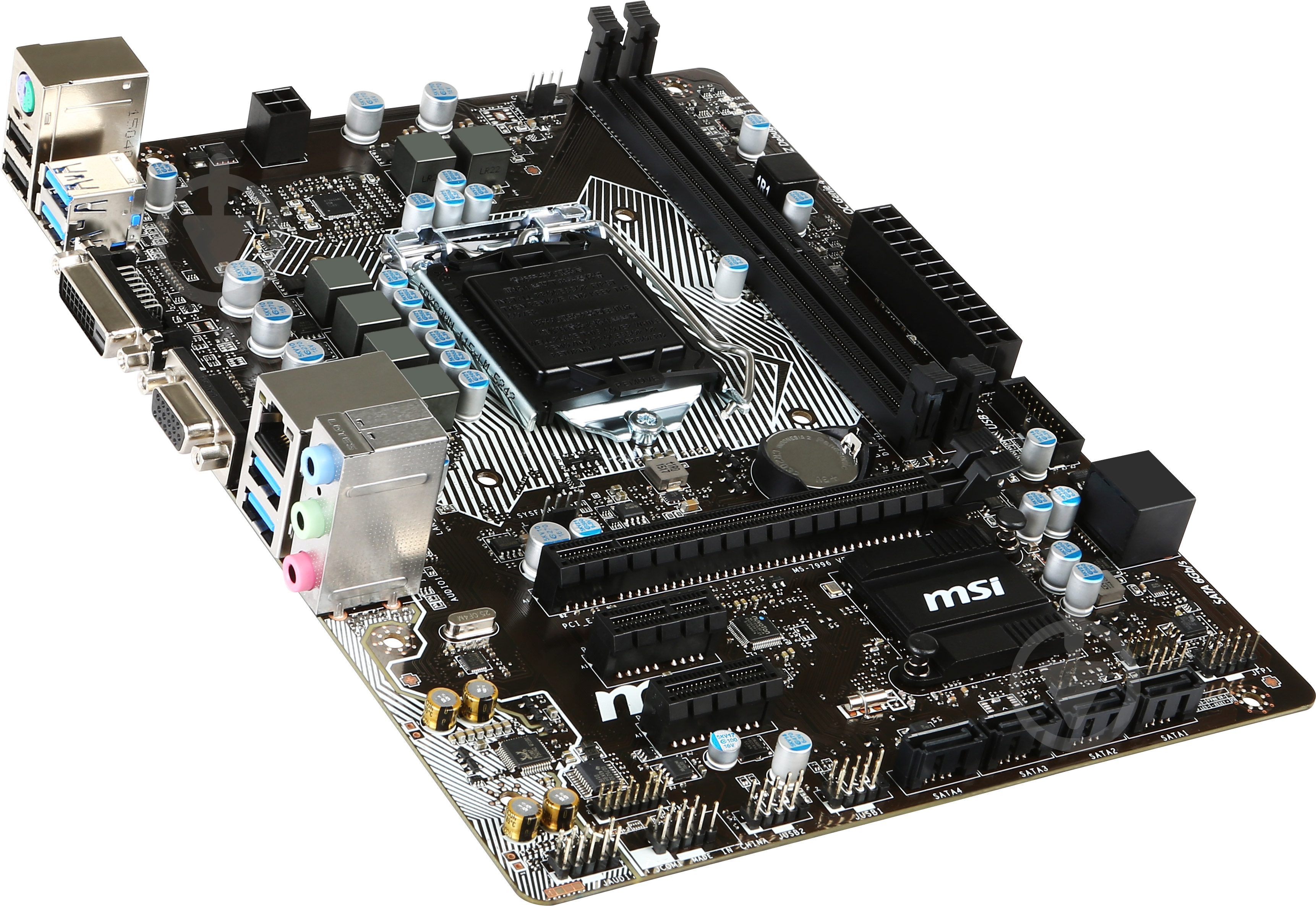 Материнская плата MSI B150M_PRO-VD (Socket 1151, Intel B150, mirco ATX) - фото 2