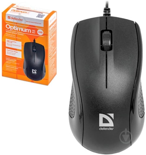 Мышка Defender Optimum MB-160 black - фото 5 Мышка Defender Optimum MB-160 black - фото 5