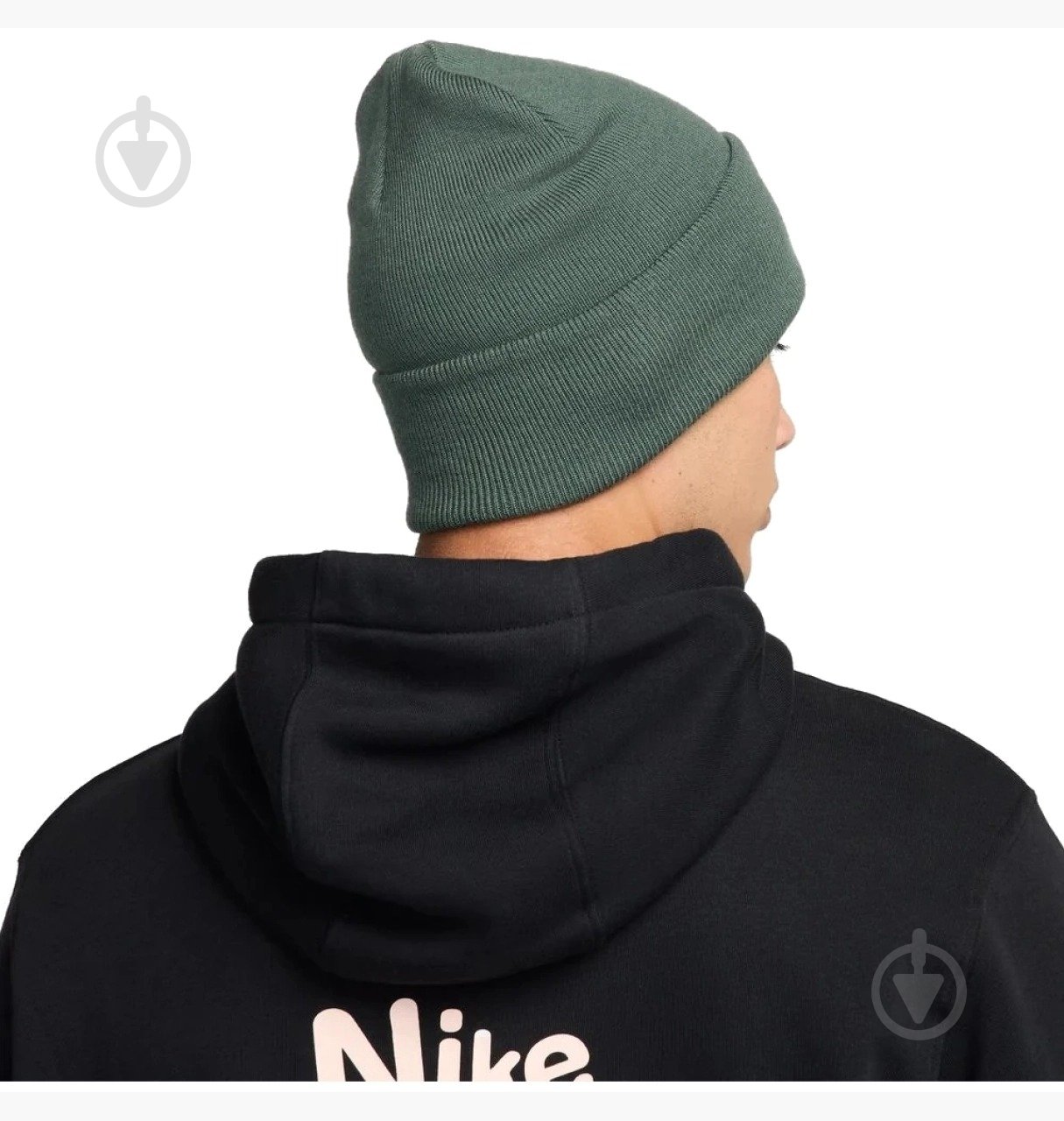 Шапка Nike U NK PEAK BEANIE TC SWSH F24 L HF0187-338 р.os зеленый - фото 4 Шапка Nike U NK PEAK BEANIE TC SWSH F24 L HF0187-338 р.os зеленый - фото 4