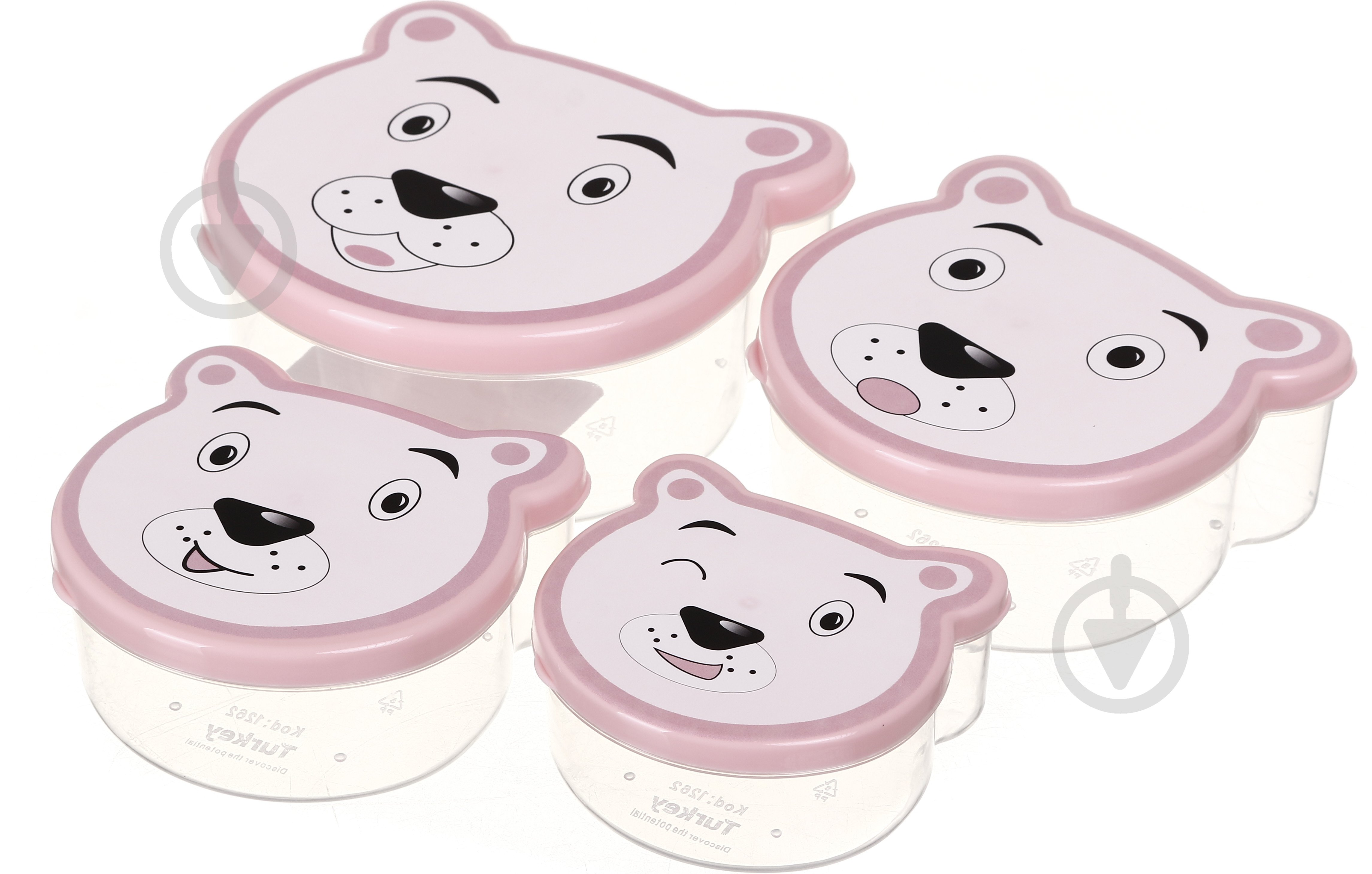 Набор контейнеров Smart Kitchen by Flamberg Panda в ассортименте - фото 3