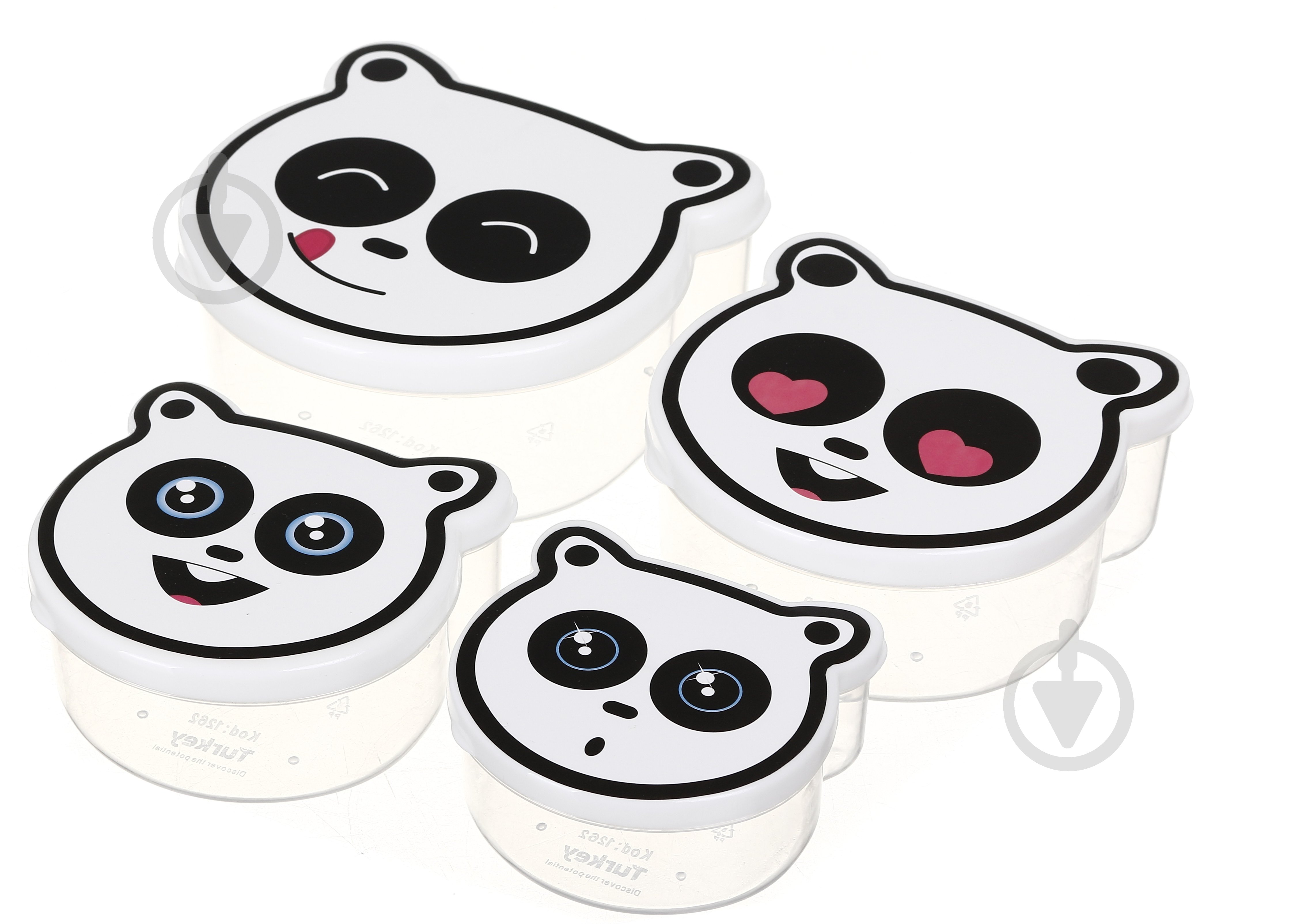 Набор контейнеров Smart Kitchen by Flamberg Panda в ассортименте - фото 1