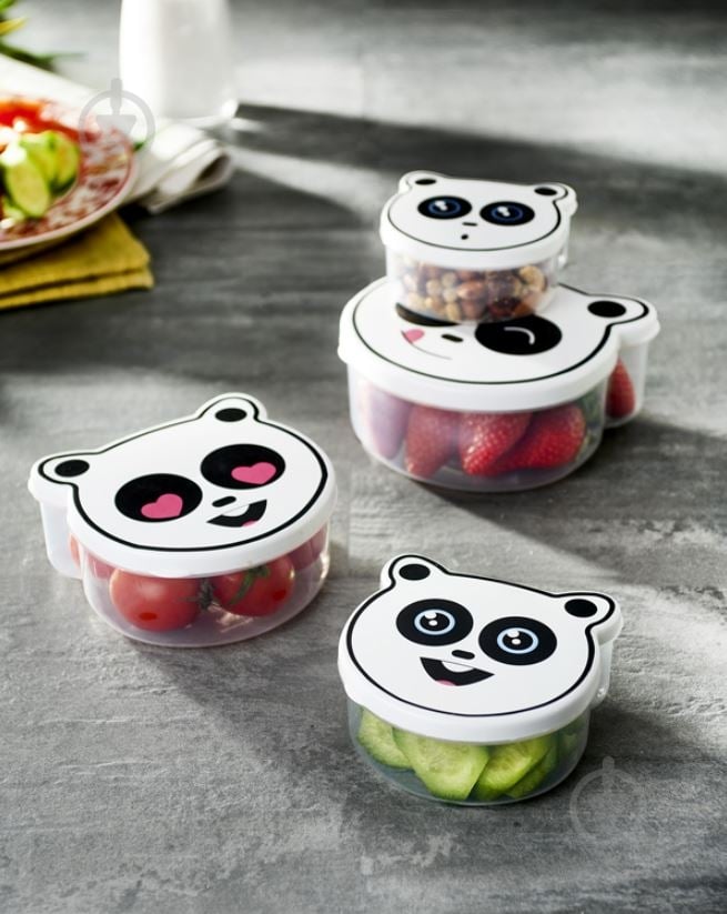 Набор контейнеров Smart Kitchen by Flamberg Panda в ассортименте - фото 2