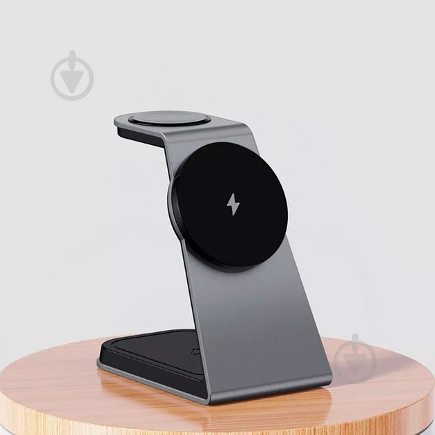 Беспроводное зарядное устройство Proove Omni Power 3 in 1 gray (WSOP15020003) - фото 3 Беспроводное зарядное устройство Proove Omni Power 3 in 1 gray (WSOP15020003) - фото 3