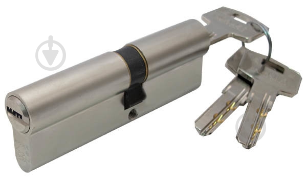 Циліндр Mauer DC18-E1/E2 41x51 ключ-ключ 92 мм нікель - фото 1 Циліндр Mauer DC18-E1/E2 41x51 ключ-ключ 92 мм нікель - фото 1