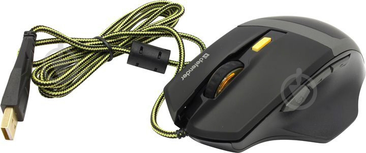 Мишка Defender Warhead GM-1740 black - фото 4 Мишка Defender Warhead GM-1740 black - фото 4