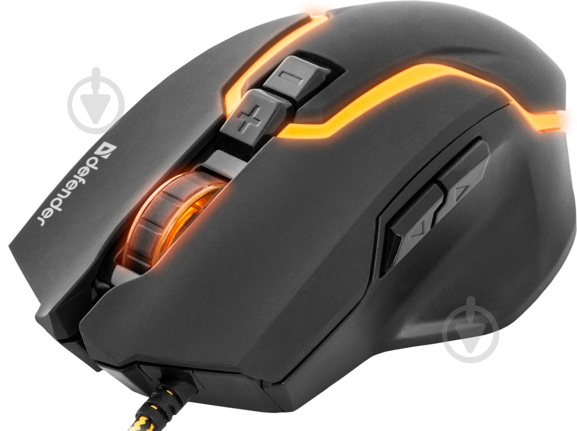 Мышка Defender Warhead GM-1750 black - фото 4 Мышка Defender Warhead GM-1750 black - фото 4