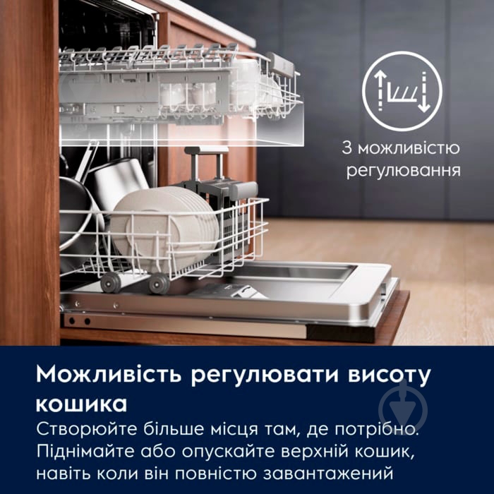 Встраиваемая посудомоечная машина Electrolux EES47320L - фото 3