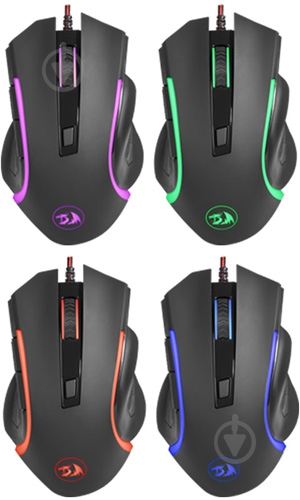 Мышка Redragon Nothosaur black - фото 3