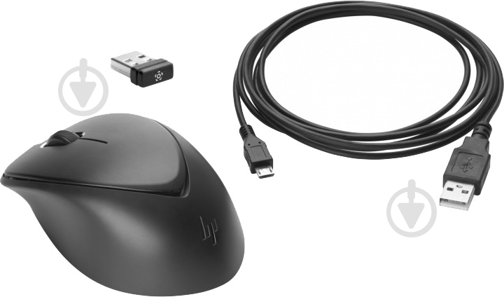 Мышь HP Wireless Premium black - фото 1