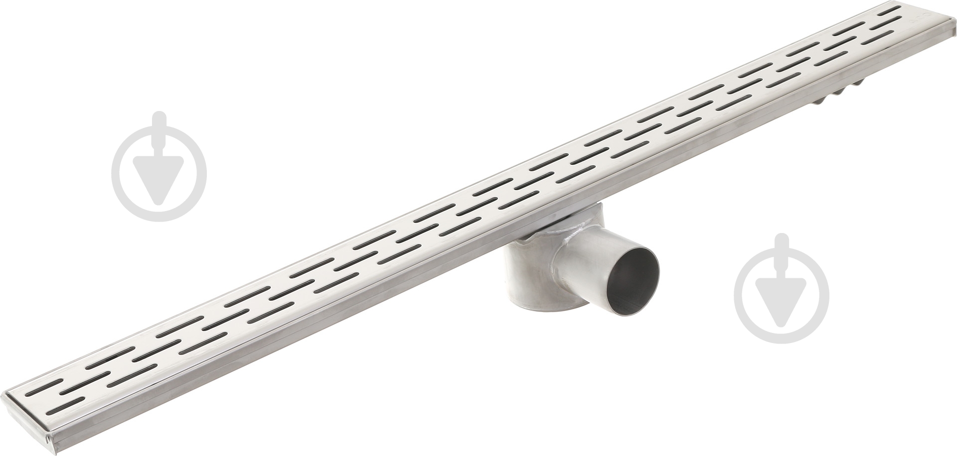 Душевой канал ACO Душевой канал с нерж. стали L=785, низкий сифон, решетка "линия" - фото 2