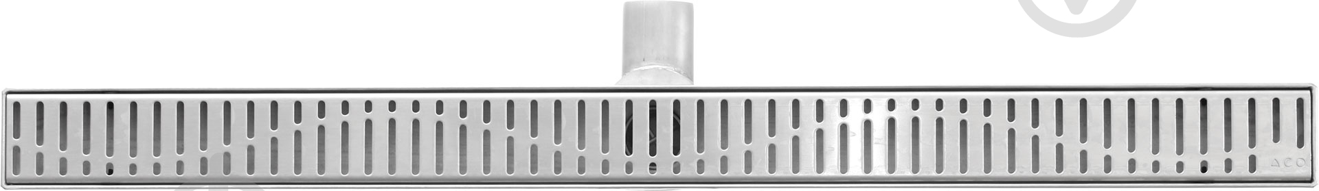 Душевой канал ACO Душевой канал с нерж. стали L=885, низкий сифон, решетка "волна" - фото 2