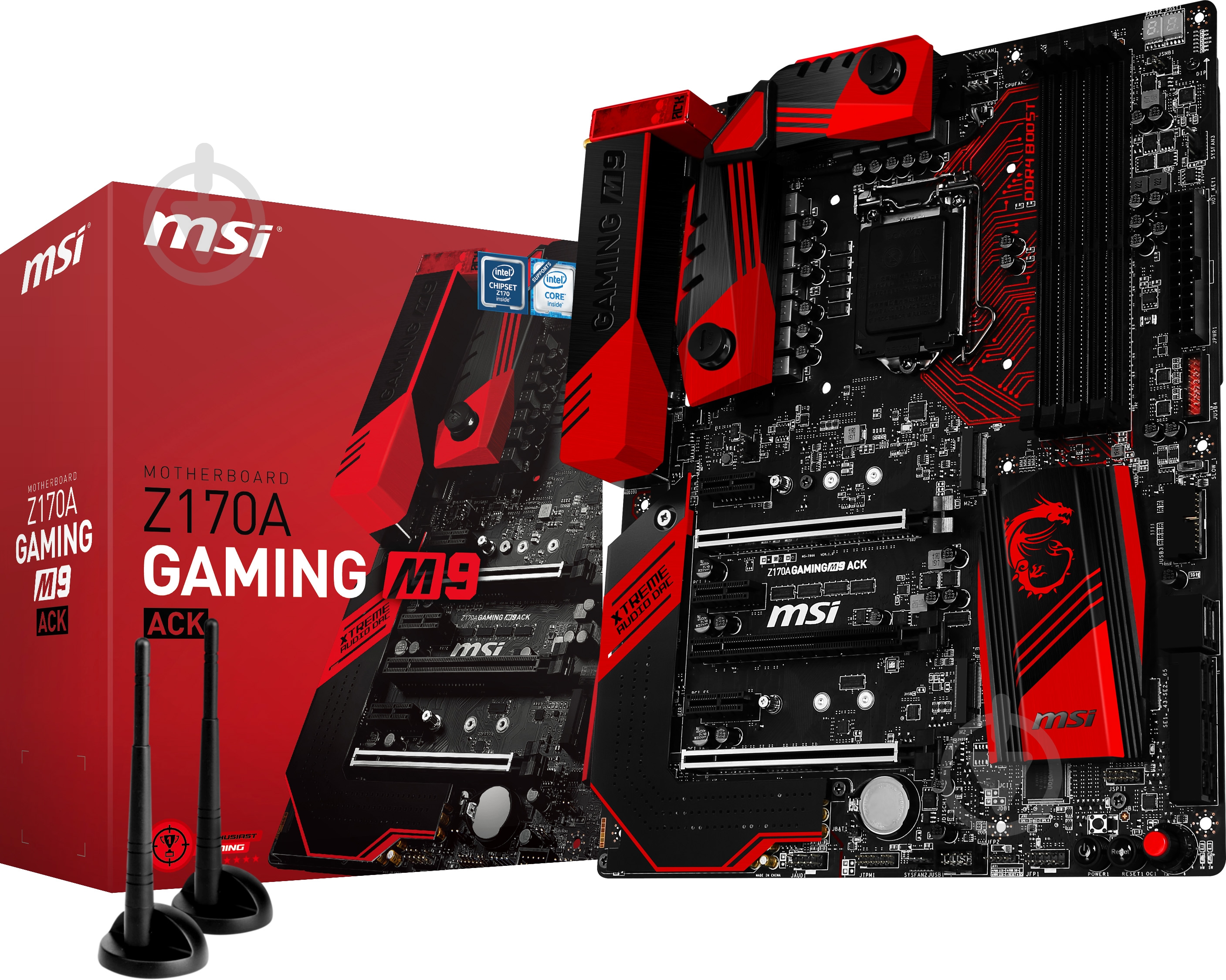 Материнская плата MSI Z170A_GAMING_M9_ACK (Socket 1151, Intel Z170, ATX) - фото 4