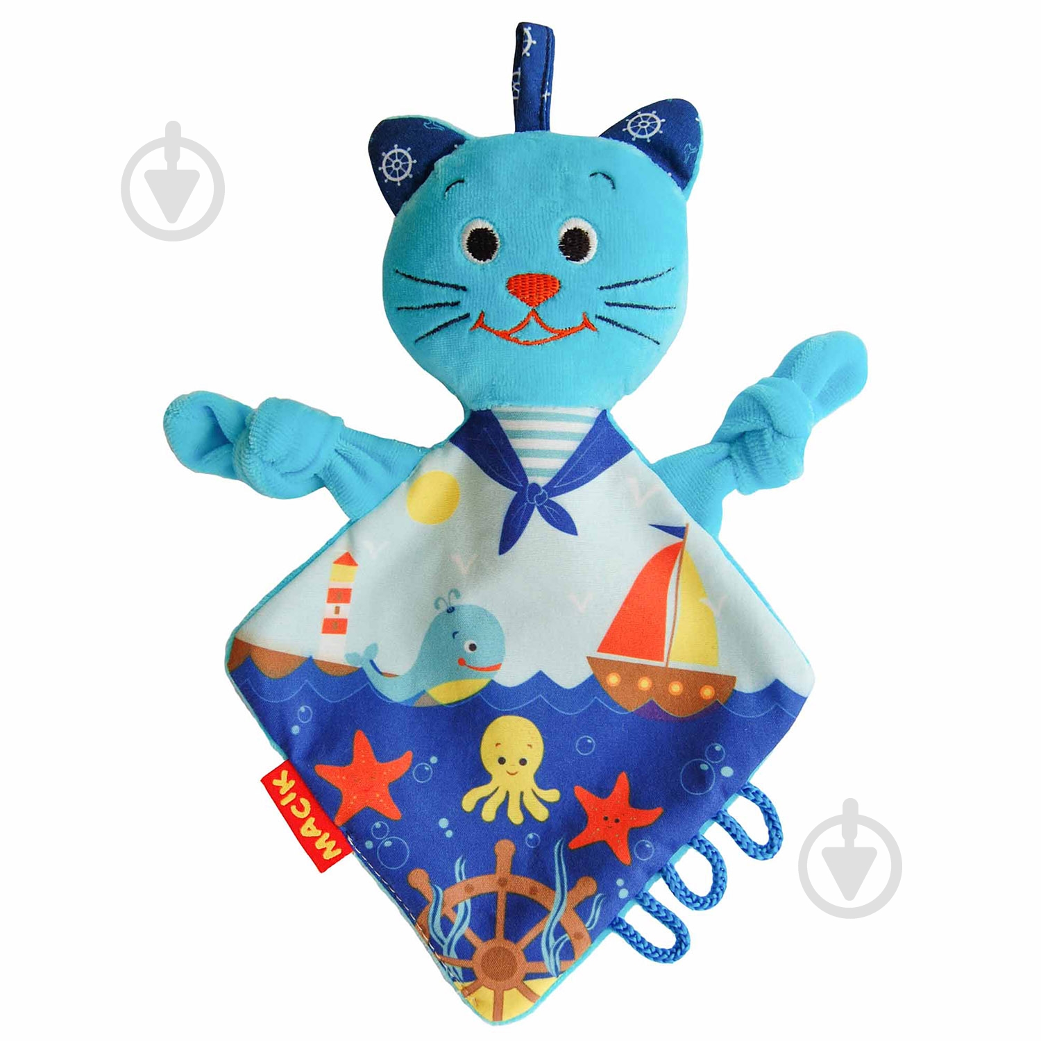 Игрушка-обнимашка Масик Кот-моряк МС 110604-03 - фото 1