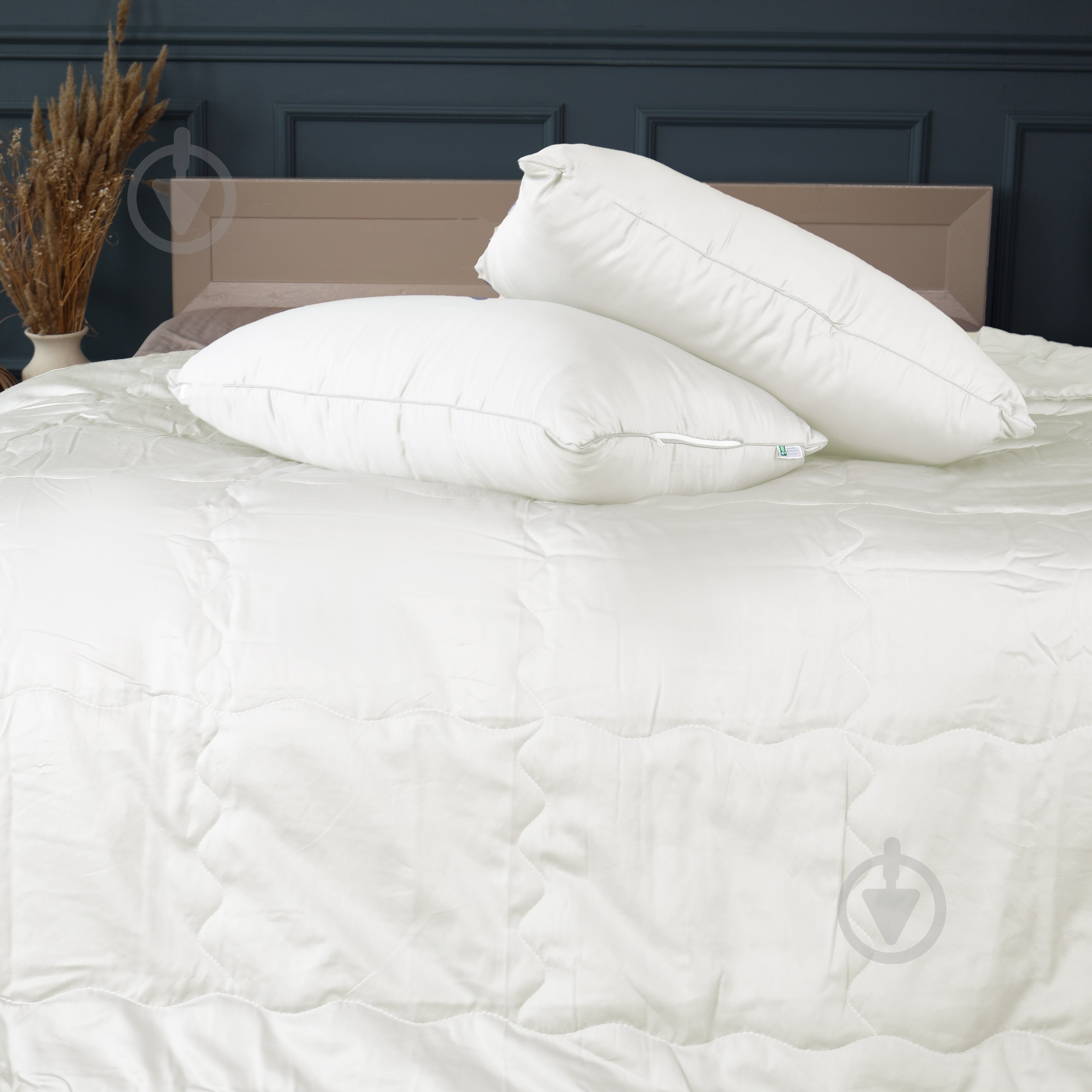 Набір №2991 Line Satin Premium 0001 Moko White Modal літо (2200010976915) 155x215 см MirSon білий - фото 3