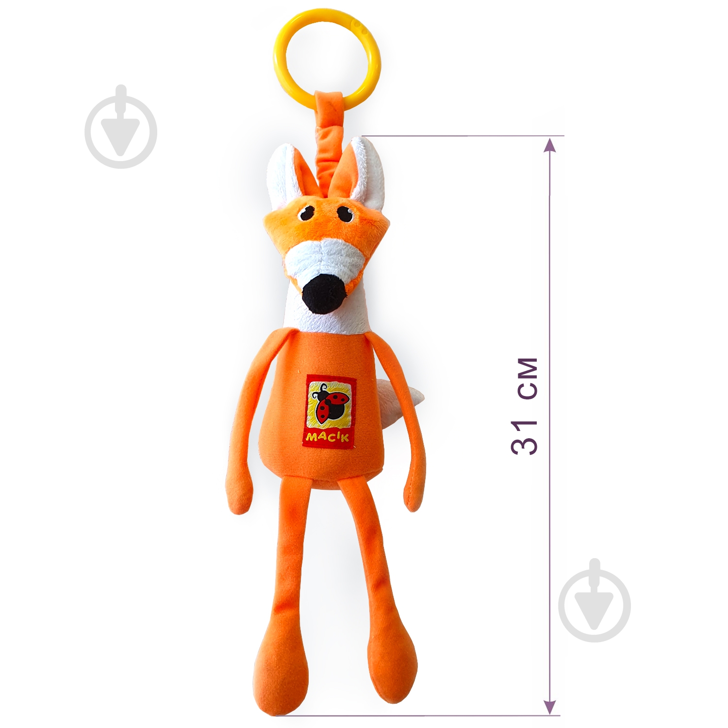 Игрушка на коляску Macик Лисенок МС 010402-01 - фото 4