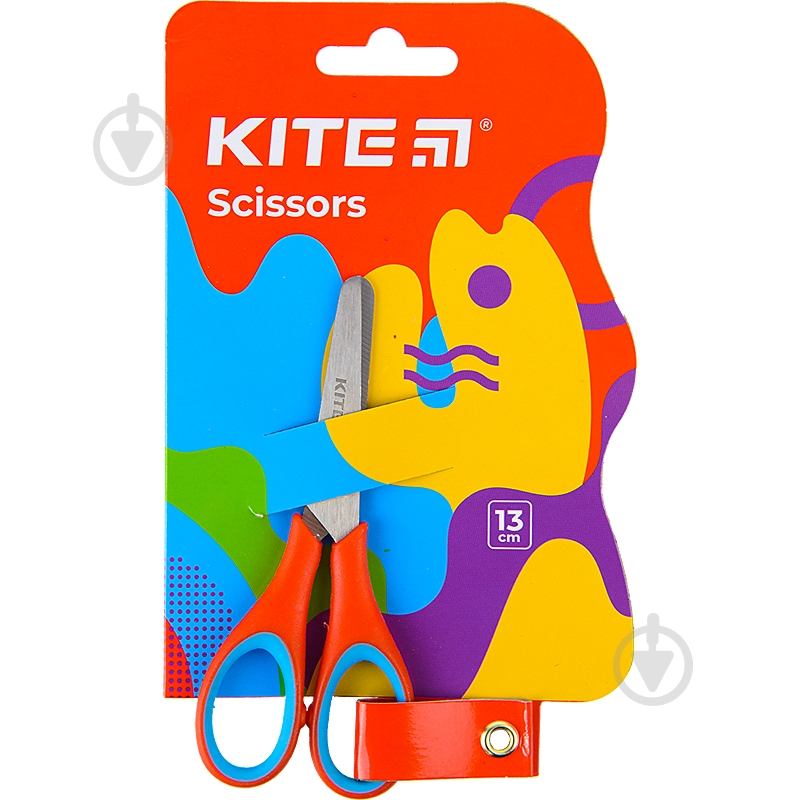 Ножницы детские 13 см KITE K22-123-2 - фото 1 Ножницы детские 13 см KITE K22-123-2 - фото 1