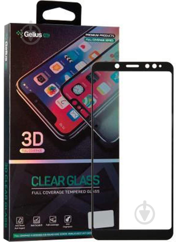 Защитное стекло Gelius Pro 3D для Xiaomi Redmi Note 6 Pro - фото 1 Защитное стекло Gelius Pro 3D для Xiaomi Redmi Note 6 Pro - фото 1