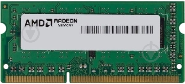 Оперативна пам'ять AMD SODIMM DDR3 4 GB (1x4GB) 1333 MHz (R334G1339S1S-UGOBULK) - фото 1 Оперативна пам'ять AMD SODIMM DDR3 4 GB (1x4GB) 1333 MHz (R334G1339S1S-UGOBULK) - фото 1